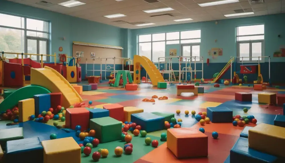 Children in a learning activity